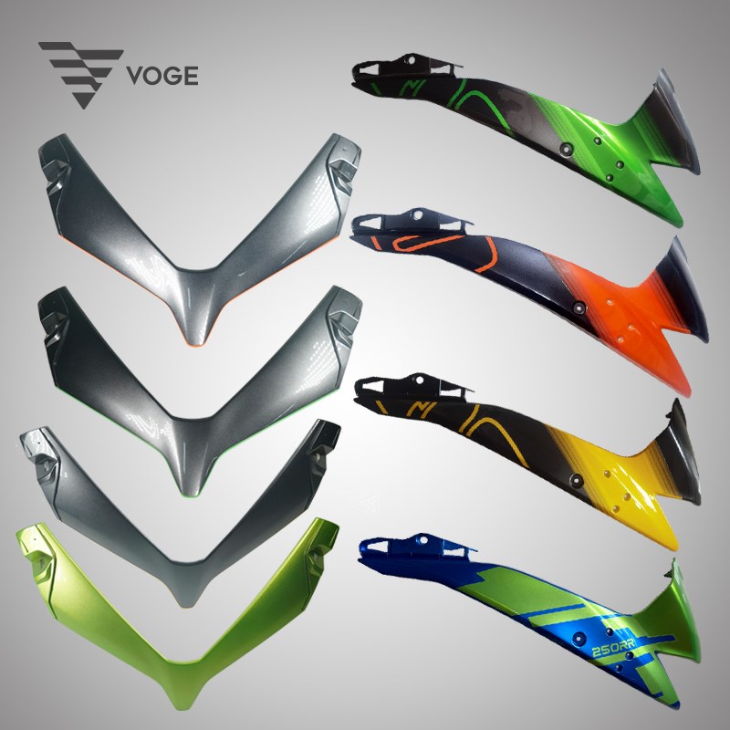 隆鑫VOGE无极机车LX250GS-3 250RR原装前导流罩左护板右护板