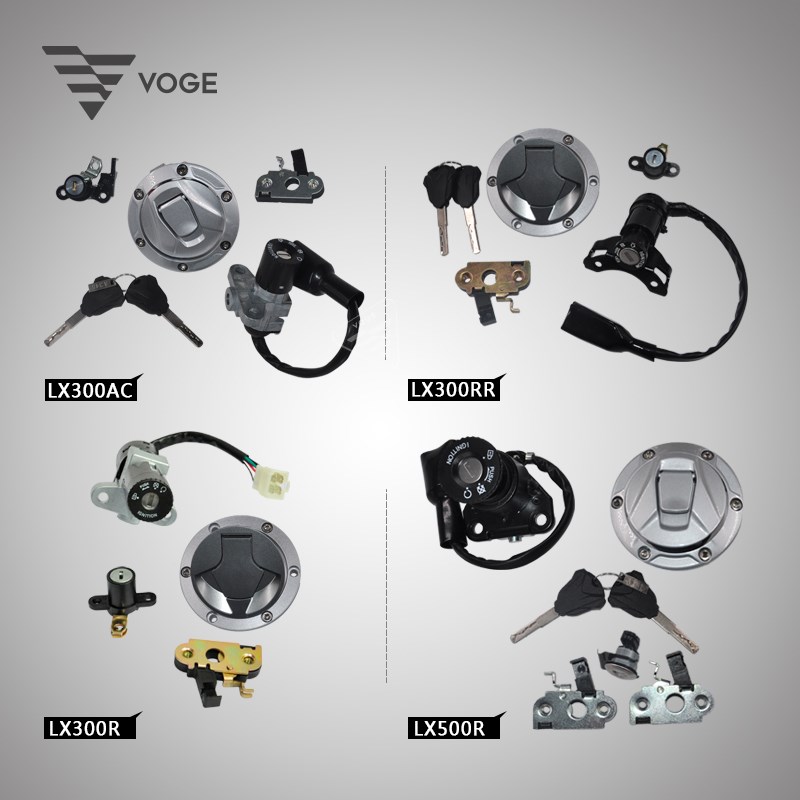 隆鑫VOGE无极LX200AC 300R 300RR 300AC 500R 250RR套锁全车锁