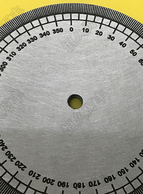 刻度盘机床配件机器零件不锈钢测量圈50x3x2 A006直销 恒久万丰