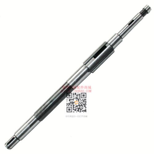 北京铣床X62W X52K铣床配件6188A 花键升降轴长587/6-42-10