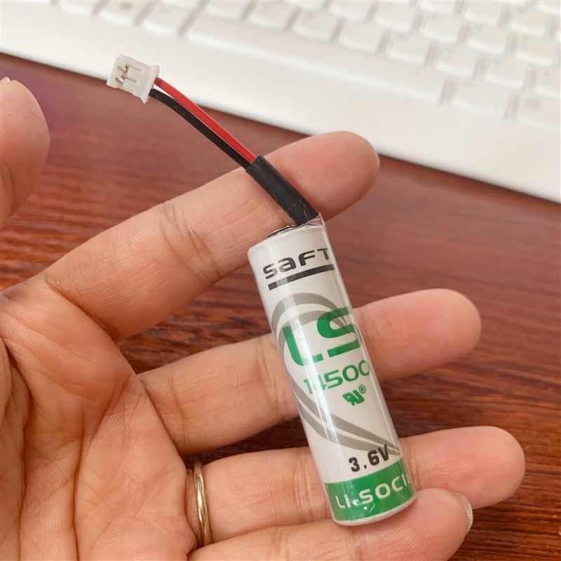 广数GR2000驱动器编码器电池SAFT 3.6V  LS14500  LI-SOCI2带插头