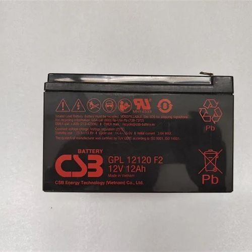 希世比CSB蓄电池GP12120 F2/12V12AH消防设备电梯应急电源UPS内置