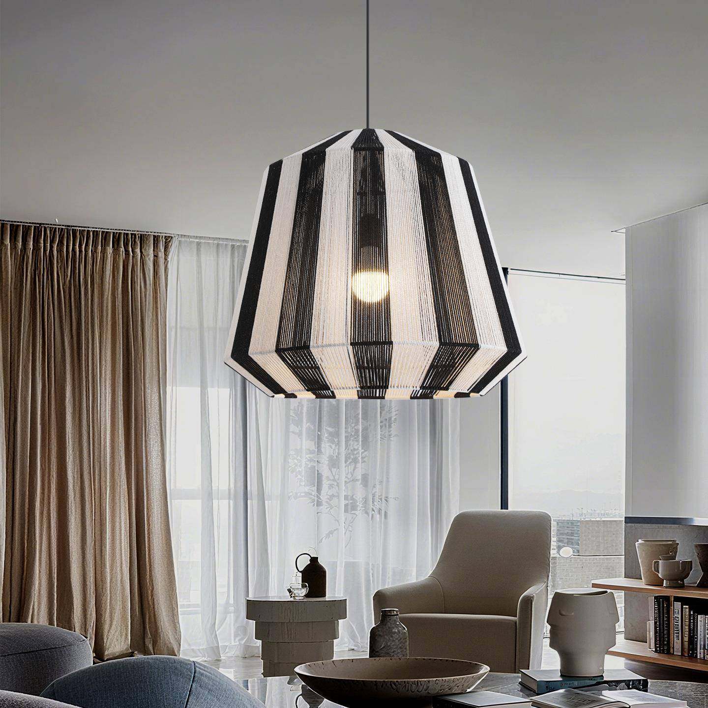 中古风麻绳餐厅吊创宿意个性客厅398吧灯台灯复古民卧室白麻线灯,家装灯饰光源,智能吊灯,淘宝优惠券,粉丝福利购,淘宝优惠卷