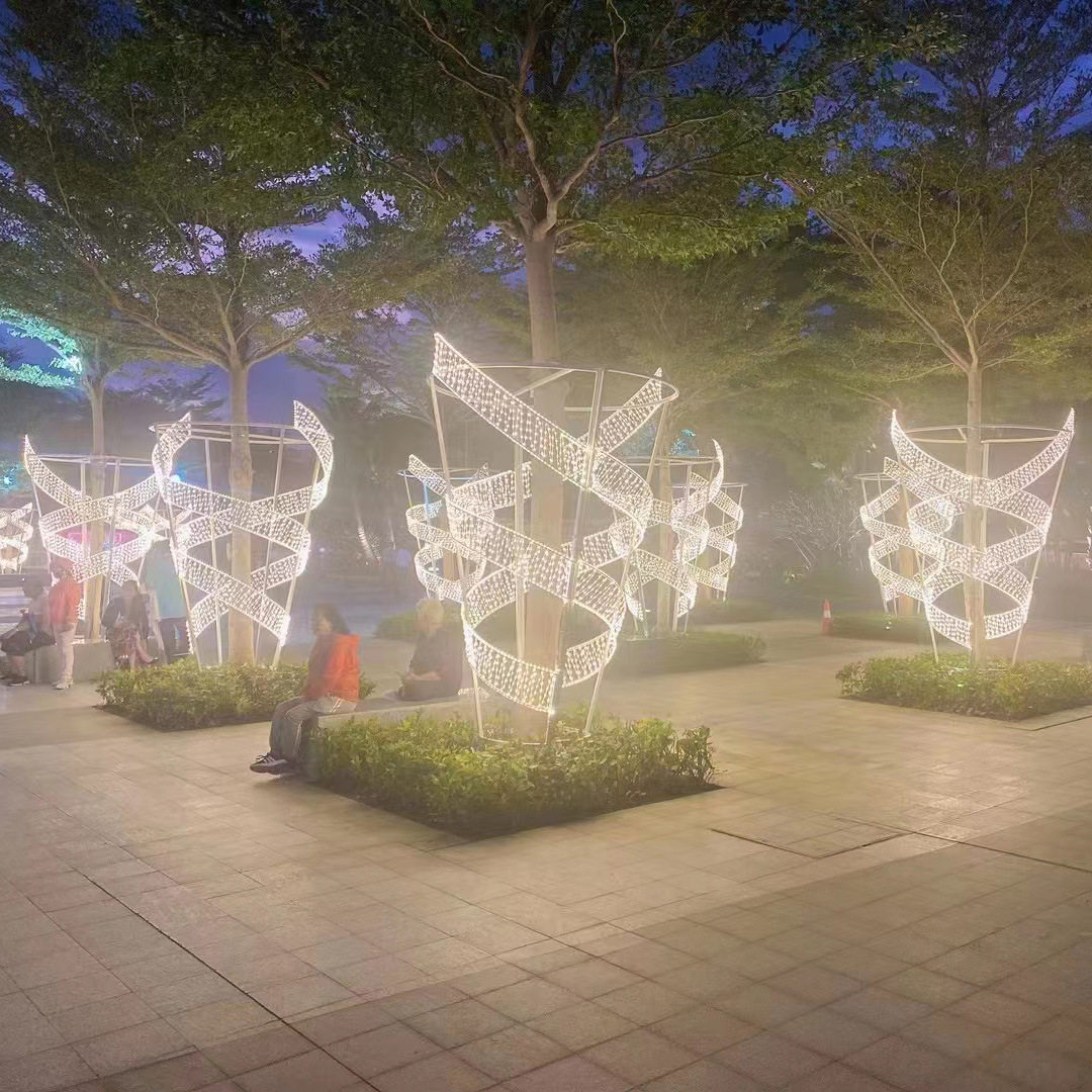 LED抱树环形亮化彩灯2025