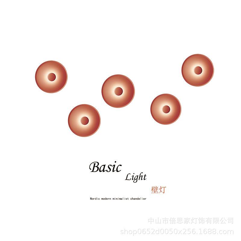 西班牙简约现代极简设计师款客厅卧室氛围灯书房餐厅酒店壁灯