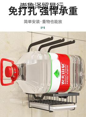 窗面台落地抹布架壁挂免打孔台置房物架晾厨放洗碗布沥水崇鲁ltao