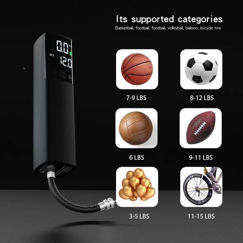 多功87能迷你球气类充气泵小型持手电动气便携蓝球打泵无线充电球