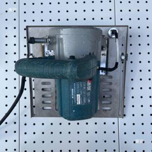 云石机160不锈底板木工割机切改靠装配件底钢板带靠尺山可倒装