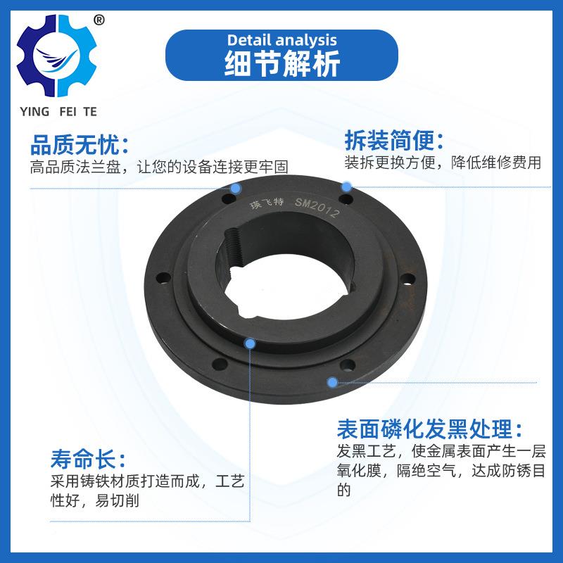 工厂盘直供工业风置物架托兰架配件铸锥孔法铁黑QFD色烤漆锥套连