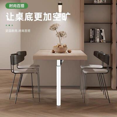家具无品牌/可台调节支撑脚圆形房伸车桌腿吧脚腿桌餐面腿铁艺桌