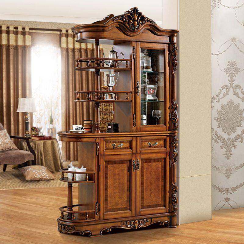 美实式隔断柜欧939式间双面酒柜客厅厅木柜复古高档门厅屏风柜展,基础建材,脚轮/万向轮,淘宝优惠券,粉丝福利购,淘宝优惠卷