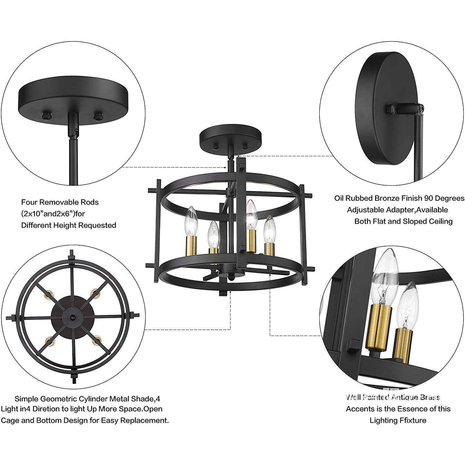 室美式复古圆形铁73124电艺餐厅卧书新款商房供货吸顶吊灯,家装灯饰光源,客厅吸顶灯,淘宝优惠券,粉丝福利购,淘宝优惠卷