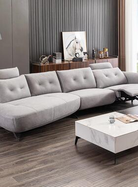 头等太空舱电h多能功沙RZP发三人贵妃家艺庭动影院客厅组合科技布