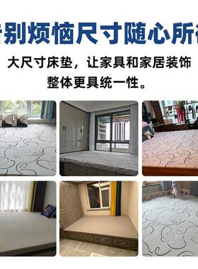 3W1胶床垫2米2.2米定制天E然榻榻米子乳2垫F755J695.4定做圆床垫