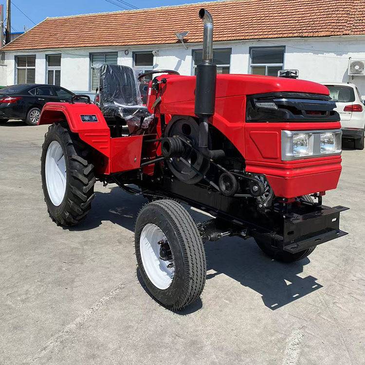 农用低矮型单杠四驱拖拉机 小四轮单杠旋耕开沟犁地拖拉机