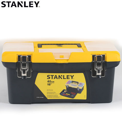 STANLEY/史丹利 Jumbo塑料工具箱16寸STST16028-8-23/19寸19028