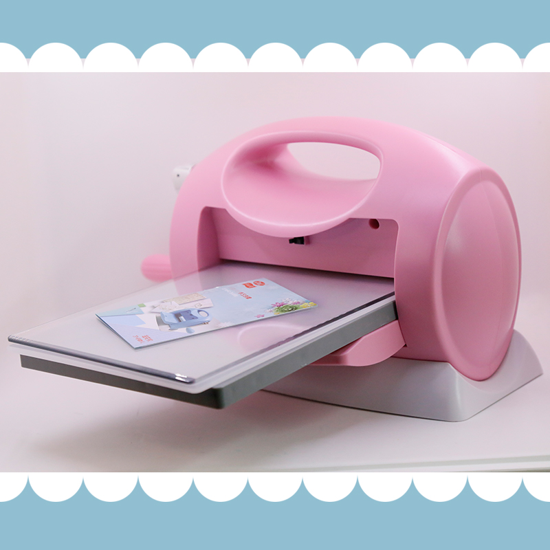 纸艺机幼儿园剪贴压花切割窗花卡片贺卡相册手摇式滚花机器刀模机