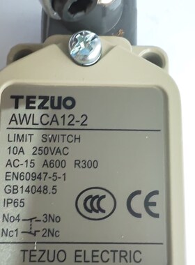 特佐AWLCA12-2微动开关限位开关 TEZUO行程开关