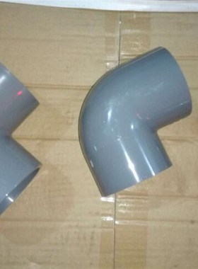PVC弯头 UPVC弯头 灰色90度弯头160 200 250 315 355 400