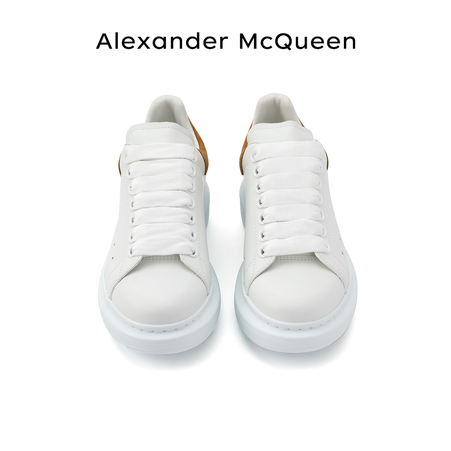 ALEXANDER MCQUEEN麦昆小白鞋阔型厚底休闲运动鞋女鞋
