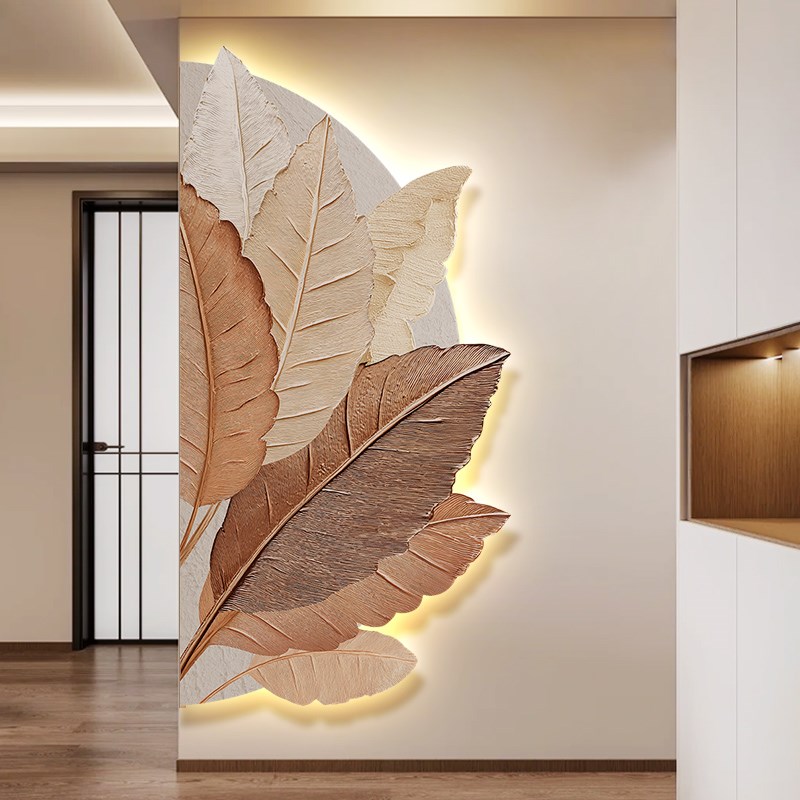 家大业大玄关装饰画入户正对门壁画侘寂I风高级感客厅走廊过道挂