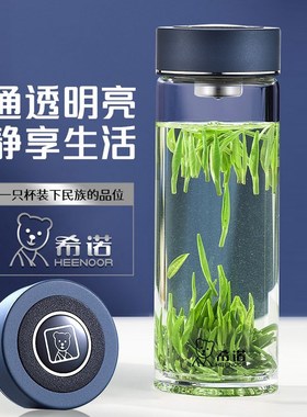 【希诺】新款希诺单层l玻璃杯泡茶杯办公直身杯X-6087/6088/6089