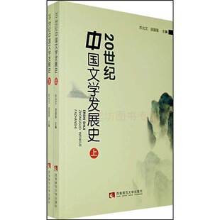 20世纪中国文学发展史（上下册） 苏光文 西南师范大学出版社 9787562114918