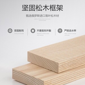 儿童床男孩女孩卡通呆萌熊床软包全实H木单人卧室现代简约小户型