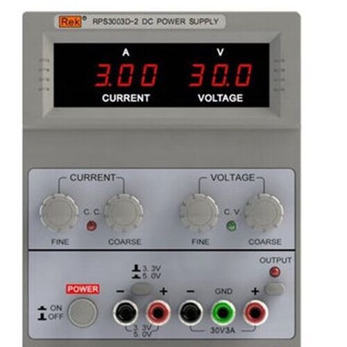 美瑞克RPS3003D-2数显直流稳压电源 单路可调30V 恒流源