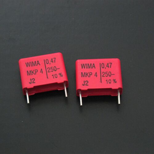 WIMA威马 MKP4 0.47UF 250V 474K 薄膜电容MKP4F034704D00KSSD