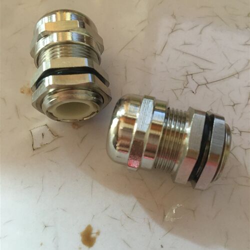 PG9 M16*1.5 金属铜镀镍电缆固定头  防水接头葛兰头 适用电缆4-8