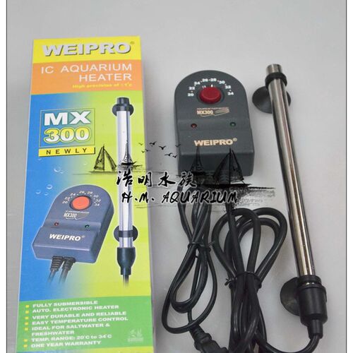 WEIPRO MX200W  300W鱼缸不锈钢加热棒鱼缸保温加热棒鱼缸加温棒