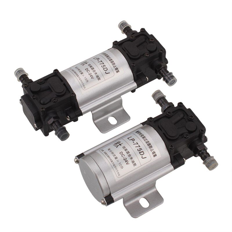 混合型电动水油泵改装通用12V24v10升18升特大功率抽水泵机油柴油