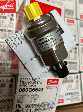 060G6610压力传感器MBS 3000-2431-E3GB04-2  0~25bar