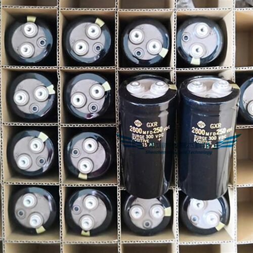 2200MFD 3300UF 4700UF 6800UF250V火花机线切割等200VDC电解电容