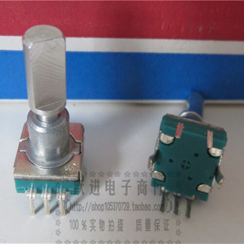 EC12 别克君威汽车导航旋转音量带开关编码器 30点步进编码开关