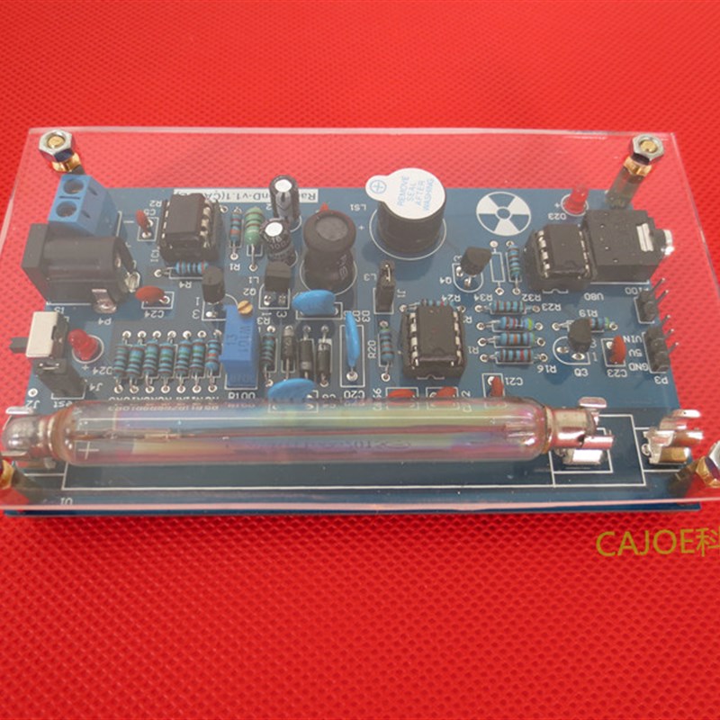 DIY开源盖革计数器套件 模块 米勒管GM管 检测仪放射 γ &be