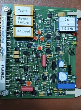 瓦锡兰柴油机安保监测电路板速度控制板  Art No:PAAE066024