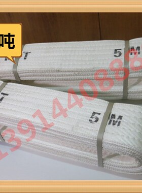 10T*4M扁平吊带 起重吊装带 吊带 10吨4米 白色 吊装带10T4m