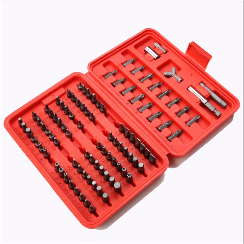 100PC批头组合件套 螺丝刀换头多功能组合工具十字一字梅花螺丝批,农用物资,苗木固定器/支撑器,淘宝优惠券,粉丝福利购,淘宝优惠卷