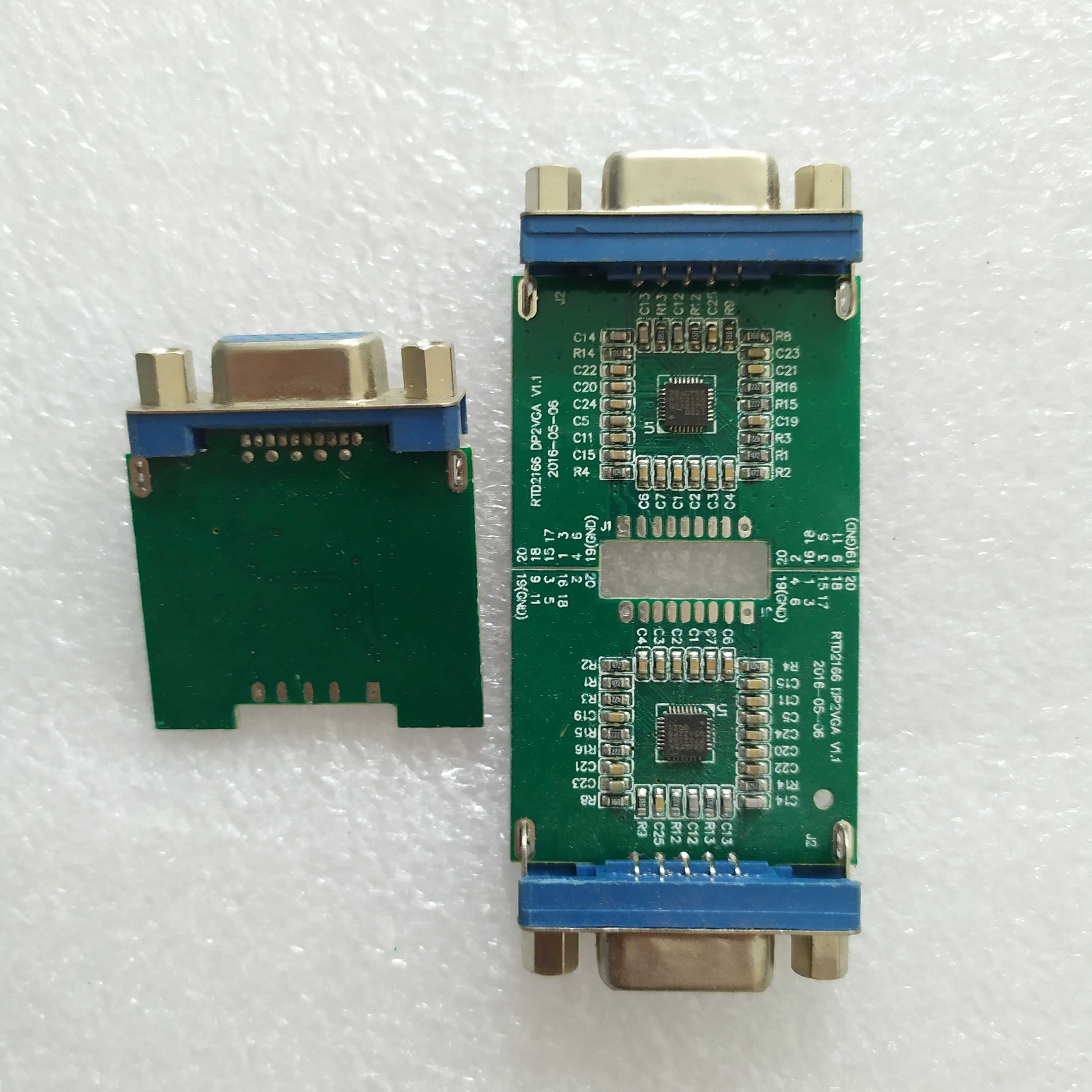 RTD2166 DP2VGA-V1.1 VGA转换板 高清转接板 全新现货