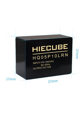 ACDC开关电源模块220v转5V模块电源HQ05P10LRN小体积工业级CE认证