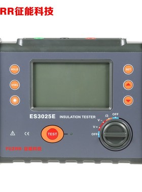 绝缘电阻测试仪 数字兆欧表ES3025E 1000V/2500V/5000V绝缘摇表