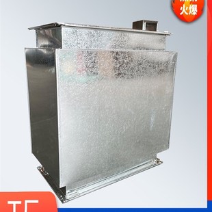 消声静压箱风机管道消声器降噪消音箱降噪器新风系统镀锌通风管道