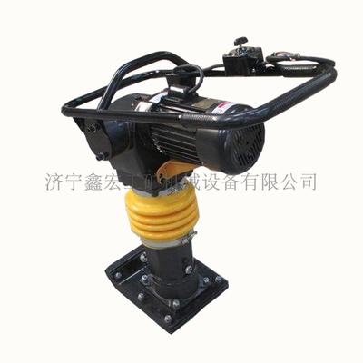 鑫宏牌电动冲击夯 80立式打夯机 小型工程机械蹦蹦夯 2.2kw夯实机