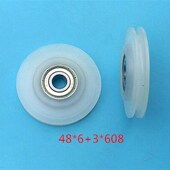 贝斯特 K300 蒂森电梯门挂轮 电梯配件 S200 608门吊轮 K400