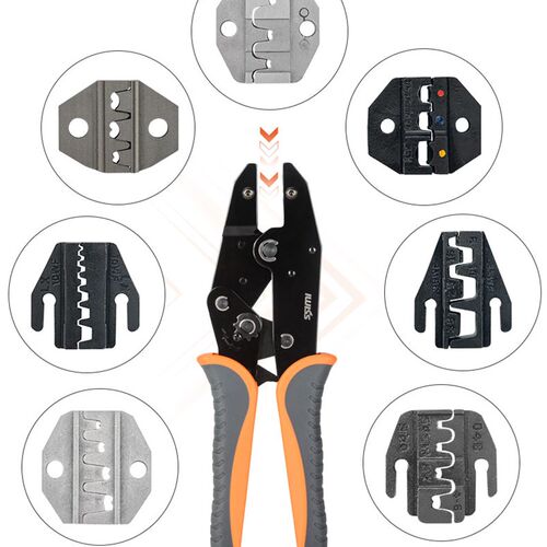 威仕HS IWS LX系列压线钳钳口 模具头端子钳多功能压接钳刀模配件