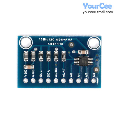 ADS1115模块 小型 16位精密模数转换器 4通道 ADC 开发板模块