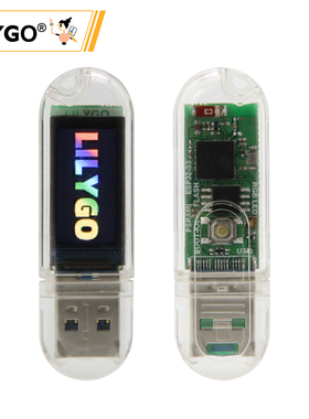 T-Dongle-S3 开发板 0.96寸液晶显示屏支持WiFi蓝牙TF卡