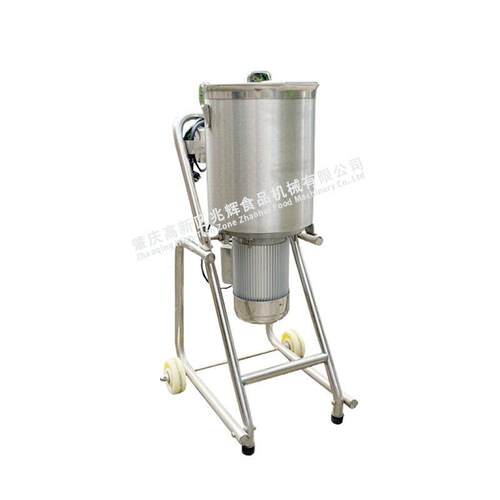 小型商用桶式打碎机多功能切碎机蔬菜打碎设备大蒜打泥机